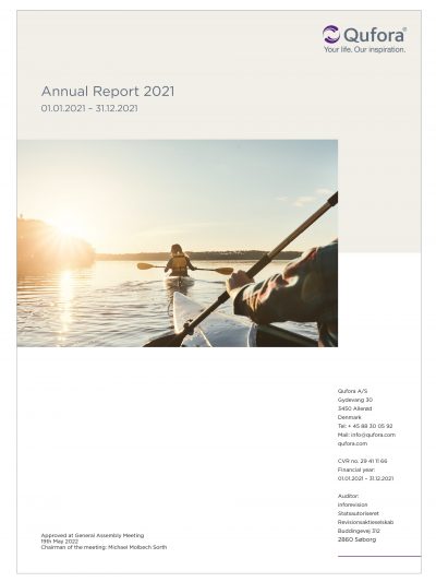 Qufora_AnnualReport_2021_frontpage